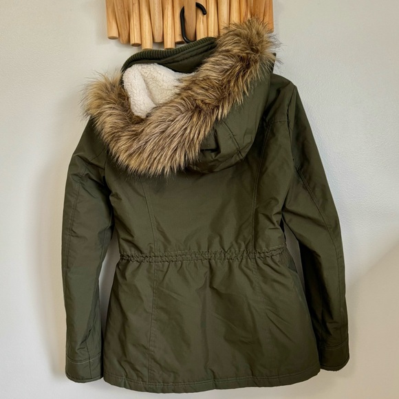 ABERCROMBIE OLIVE JACKET - Picture 5 of 6